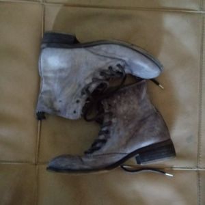Anthropologie Felmini Combat lace up boots
